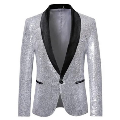 Eleganter Herren Blazer - Schmale Passform Für Geschäft und Feierlichkeiten-3