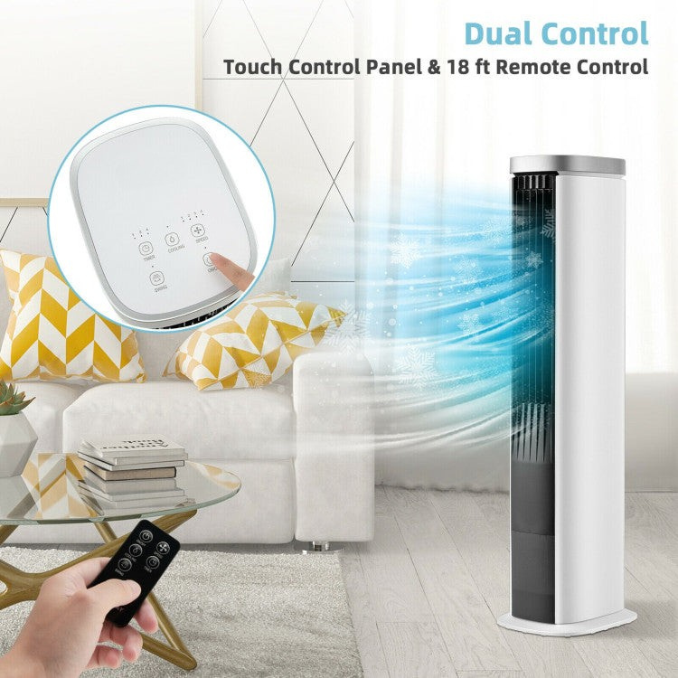 Mobile air cooler – Efficient 3-in-1 evaporative cooler with adjustable timer – Ideal for home & office