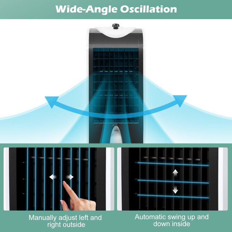 3-in-1 Mobiles Luftkühlsystem – Mit Filtersteuerung & Ventilator – Energieeffizient & Benutzerfreundlich | Ideal für Innenräume