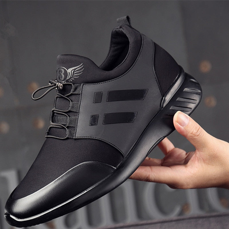 Herren Schuhe Schwarz Größe 42 Leder Orthopädisch Komfortabel-3