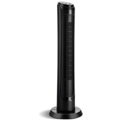 40 Inch Tower Fan with Remote 75˚ Oscillating Fan with 3 Wind Modes and 4 Wind Speeds 0