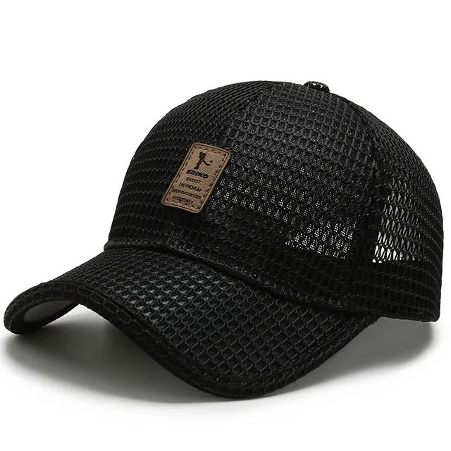 Unisex Sportkappe Atmungsaktiv Leicht Verstellbar Mesh-5