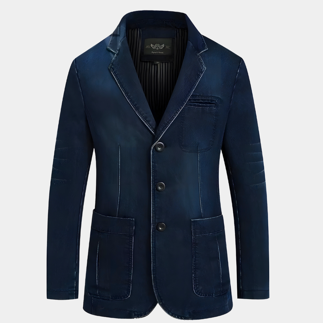 Eleganter Herren Blazer Mit Revers – Vielseitig, Bequem & Stilvoll-4