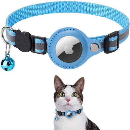 PS cat collar with safety clasp & reflective design for better visibility at night