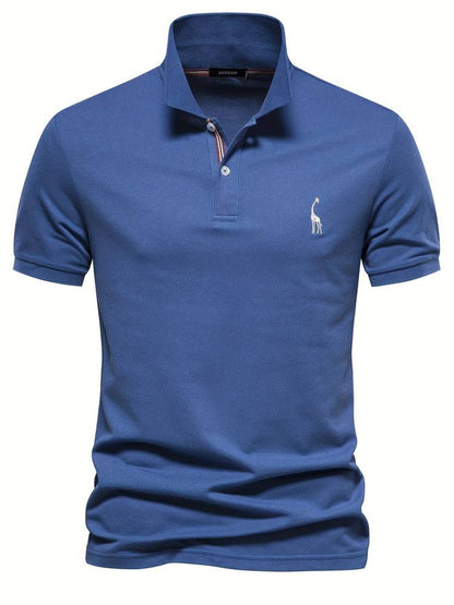 Variant image for Herren Polo Shirt Blau Größe M Baumwolle-6