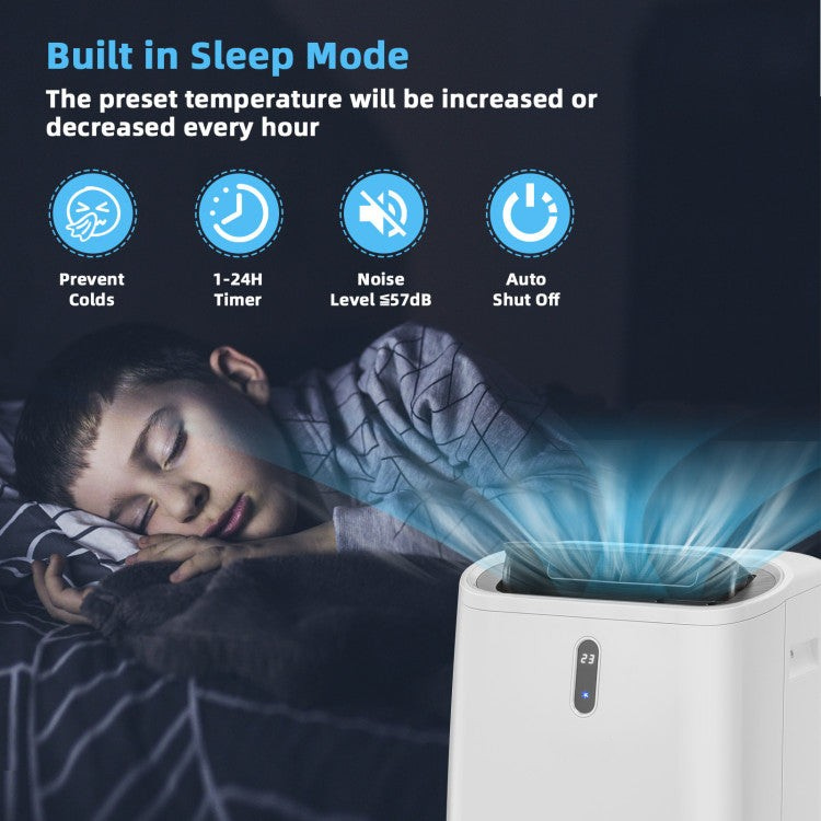 Portable WiFi Air Conditioner – 14000 BTU Mobile AC with Smartphone Control for Modern & Efficient Room Climate Control