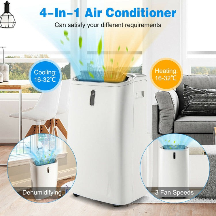 Mobile air conditioner with WiFi – 12000 BTU remote controllable air conditioner with smartphone connectivity for smart living