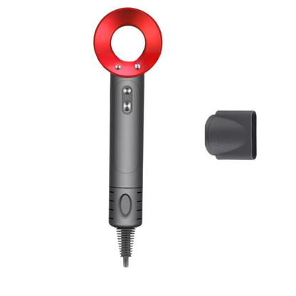 Ion styling device with bladeless design – Lightweight hair dryer for salon quality