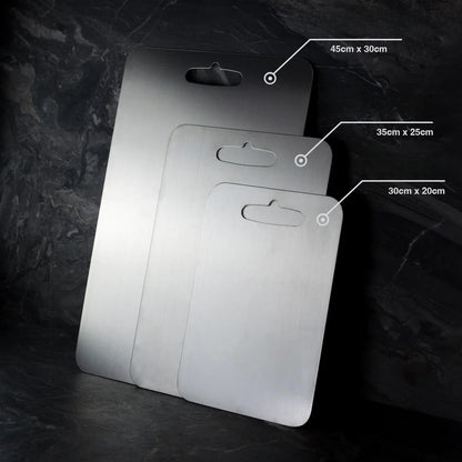Variant image for Titanium Cutting Board – Antibacterial, Non-Toxic, BPA-Free Kitchen Essential, Knife-Friendly Design for Safe Food Preparation-1