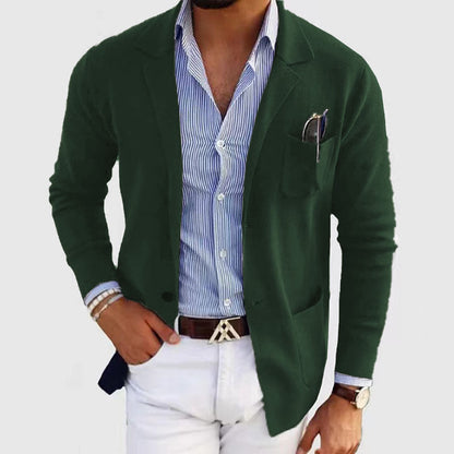 Variant image for Men's Blazer Grey Size L Polyester Casual-26