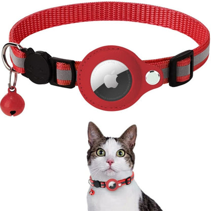PS cat collar with safety clasp & reflective design for better visibility at night