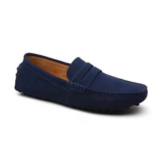 Herren Wildlederschuhe Braun Größe 42 Leder-1