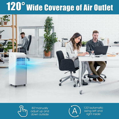 8000 BTU Portable Air Conditioner with Dehumidifier Function 5