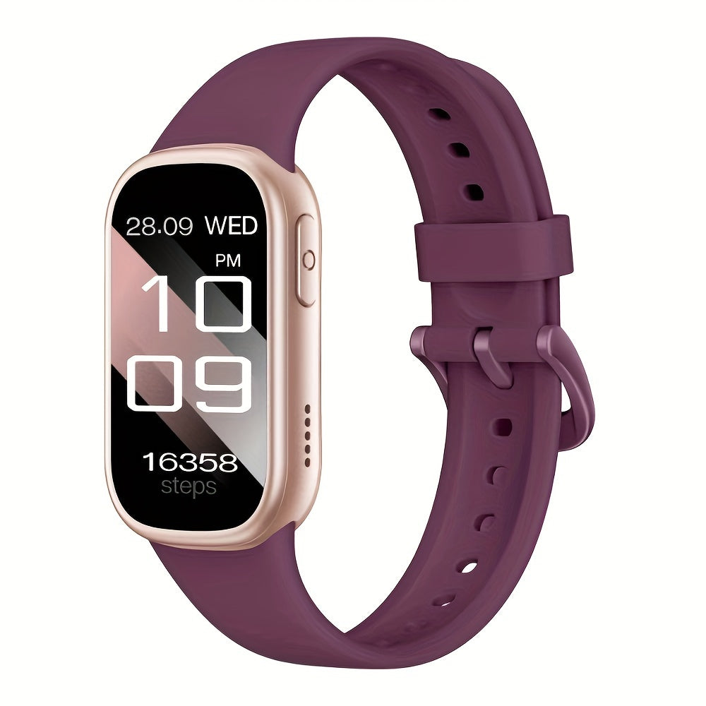 Waterproof smartwatch with 7 days battery life and fast charging function for fitness tracking