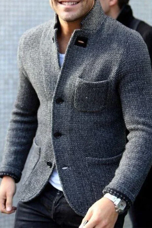 Eleganter Herren Sakko - Klassischer Button-Down-Blazer mit Bequemer Passform-1