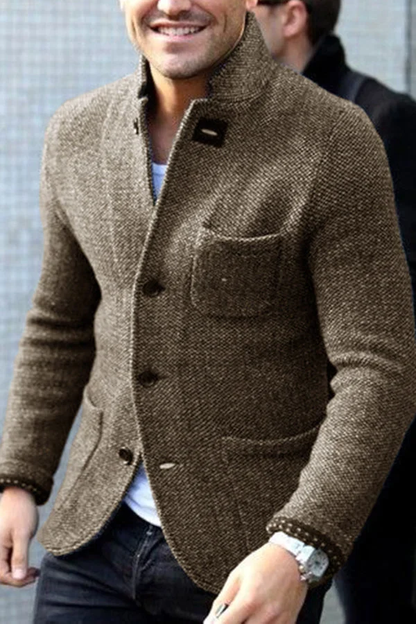 Eleganter Herren Sakko - Klassischer Button-Down-Blazer mit Bequemer Passform-3