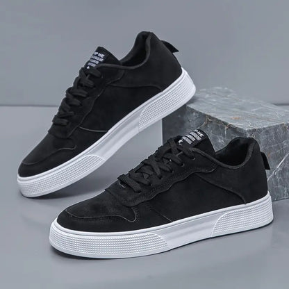 Variant image for Herren Sneaker Schwarz Größe 42 Leder, Atmungsaktiv und Bequem für Sport und Alltag-10