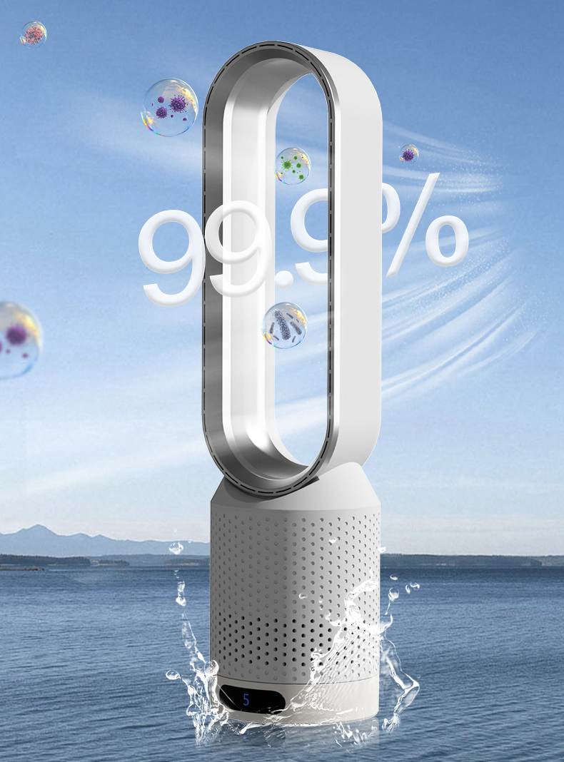 Airpure 3-in-1 air cooler with air purifier, oscillation & LED touch 6