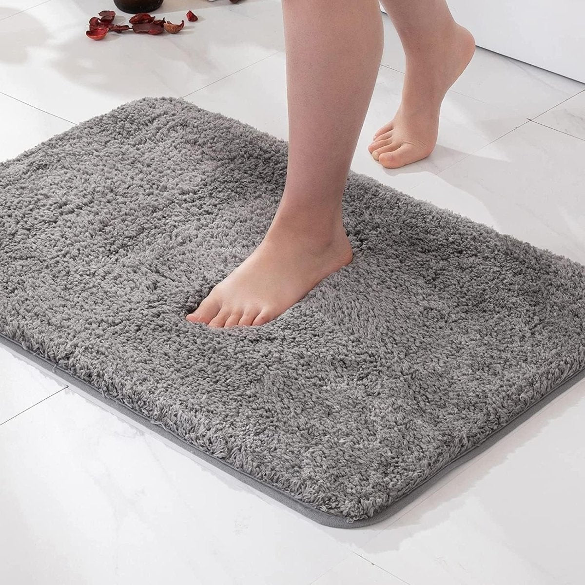 Antislip Badmatte Ultraweich Mikrofaser Saugfähig für Badezimmer 2