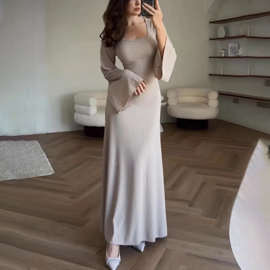 Elegantes Sommerkleid Damen Aus Hochwertigem Polyester - Lang und Atmungsaktiv-4