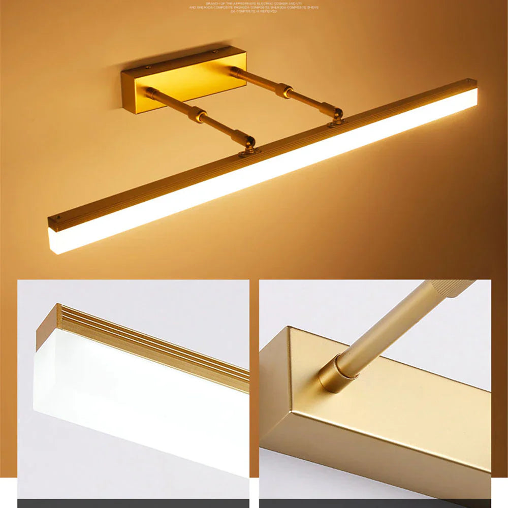 AquaLuxe – Wasserdichte LED-Wandleuchte für den Badezimmerspiegel 5