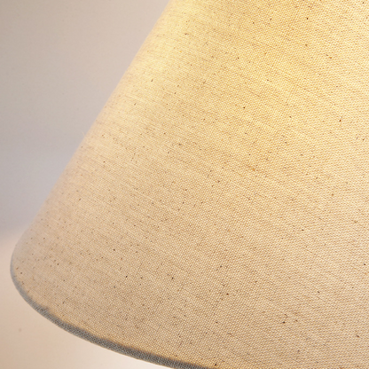 Artisanel | Lorie Marmor + Leinen Tischlampe für minimalistisches Interieur 4