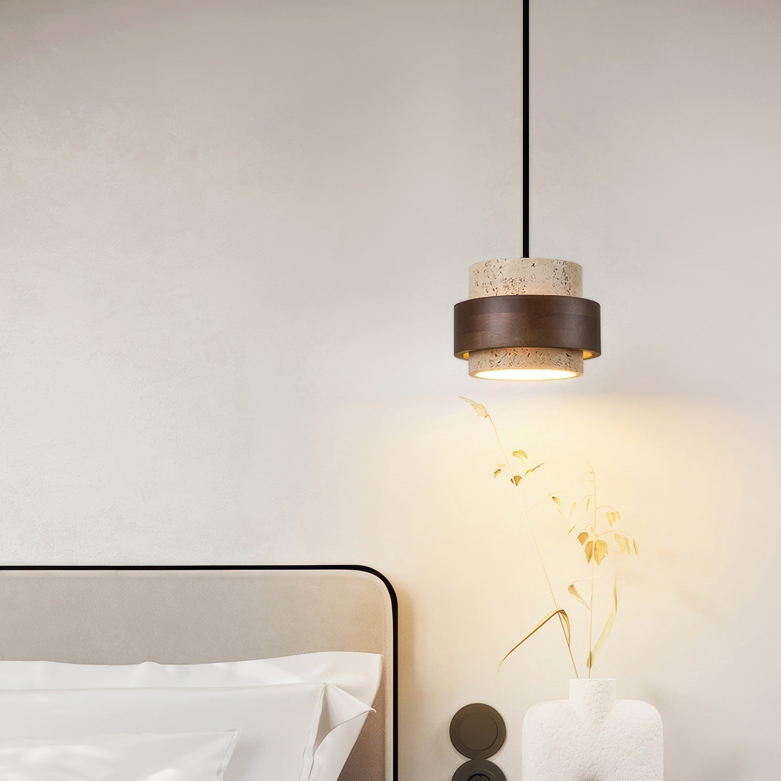 Ascend | Retro Stein Wabi-Sabi Pendelleuchte 5