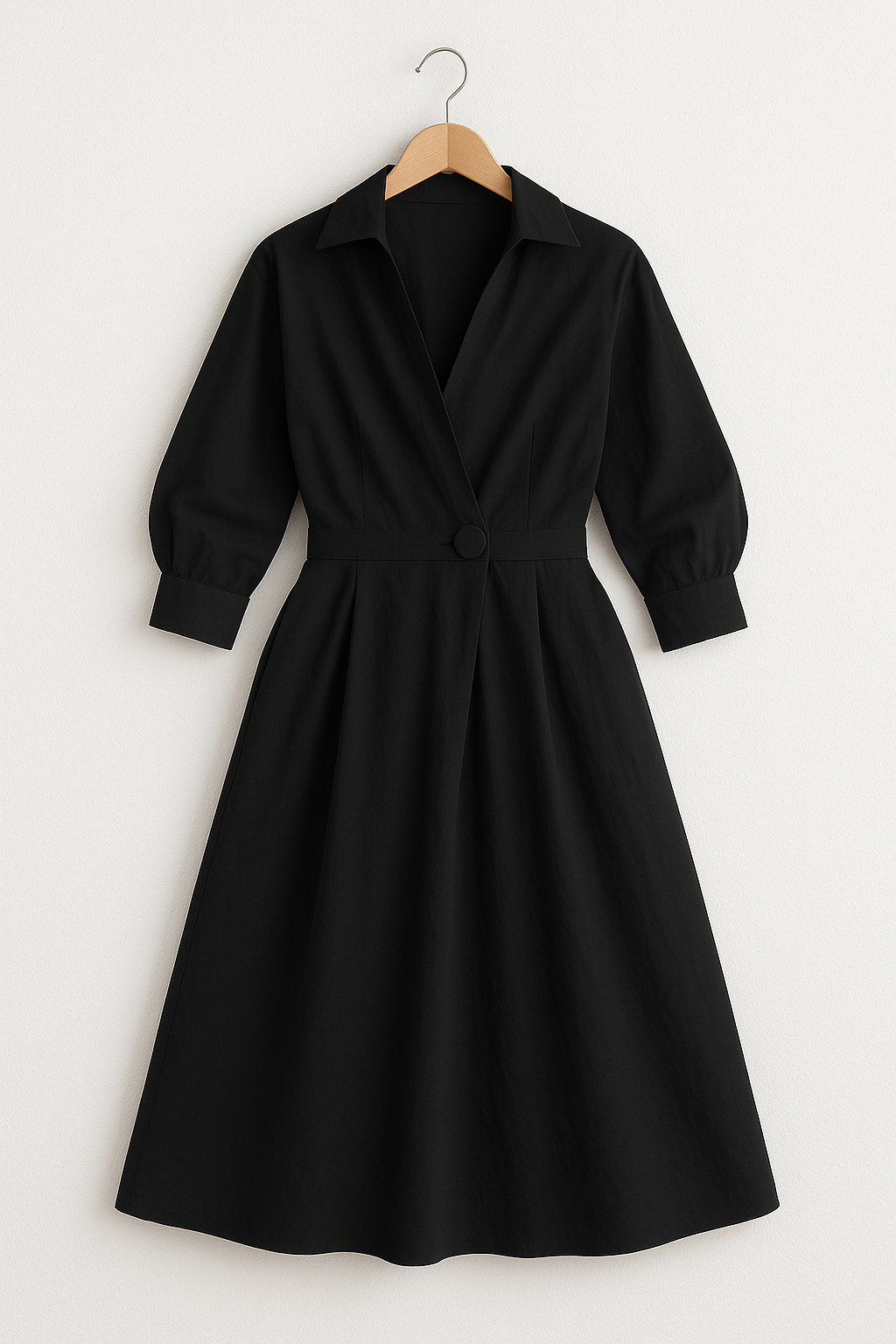 Variant image for Damen Maxikleid Schwarz Größe M Polyester Festlich für Hochzeitsgast-6