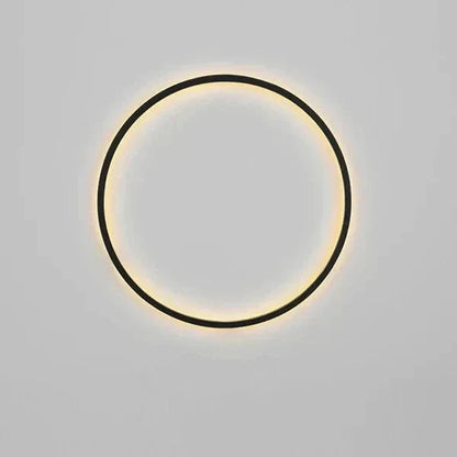 AuraCircle – Minimalistische runde Wandleuchte 6