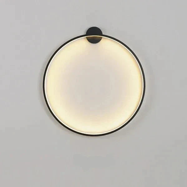 AuraCircle – Minimalistische runde Wandleuchte 7