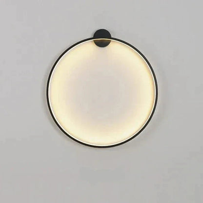AuraCircle – Minimalistische runde Wandleuchte 7