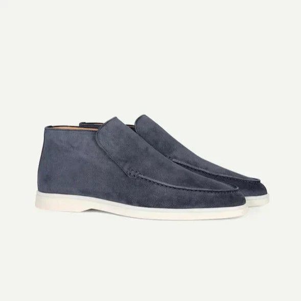 Herren Wildlederschuhe Beige Größe 42 Veloursleder-6