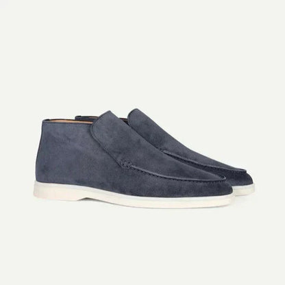 Herren Wildlederschuhe Beige Größe 42 Veloursleder-6