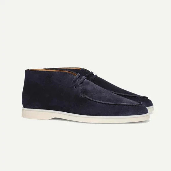 Variant image for Herren Wildlederschuhe Grau Größe 42 Weiches Leder-31