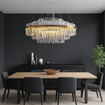 Aurine | Luxuriöser Kristallleuchter für moderne Innenräume 3