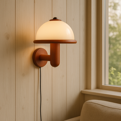 Aurisca | Künstlerische Pilz-Wandleuchte für stilvolles Interieur 4