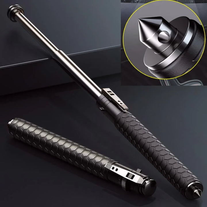 Automatic walking stick for self-defense – safety for every adventure
