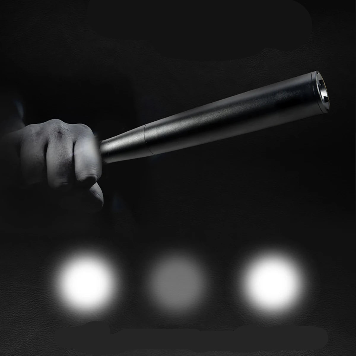 Baseballschläger LED-Taschenlampe 3800 Lumen Superhelle Baton-Taschenlampe aus Aluminiumlegierung für den Notfall und die Selbstverteidigung z44 4