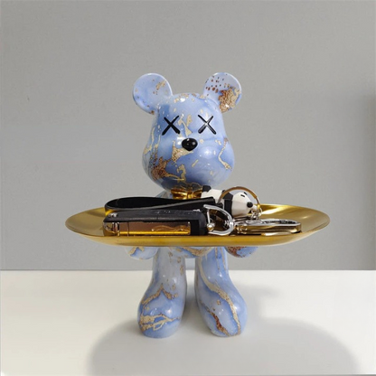 BearCraft – Bärenstatue mit Tablett 8
