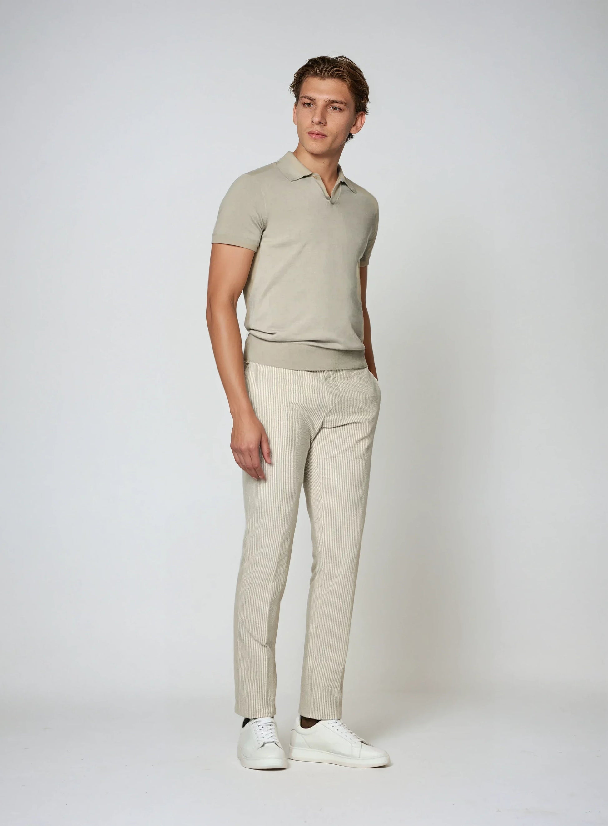 Ethan | Elegant Minimalist Mens Polo Shirt 2