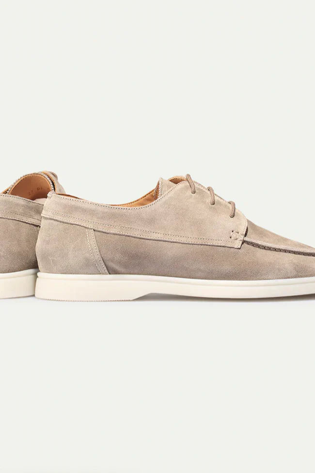 Herren Schuhe Beige Größe 42 Wildleder Atmungsaktiv Sommer-6
