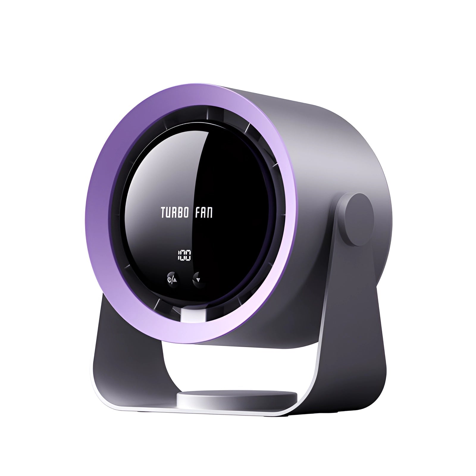 Bladeless Turbo Ventilator Leise mit LED-Anzeige – Kompakt für Schlafzimmer und Wohnzimmer, Effiziente Kühlung 6