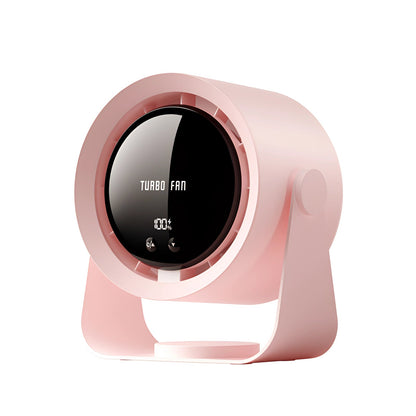 Bladeless Turbo Ventilator Leise mit LED-Anzeige – Kompakt für Schlafzimmer und Wohnzimmer, Effiziente Kühlung 7