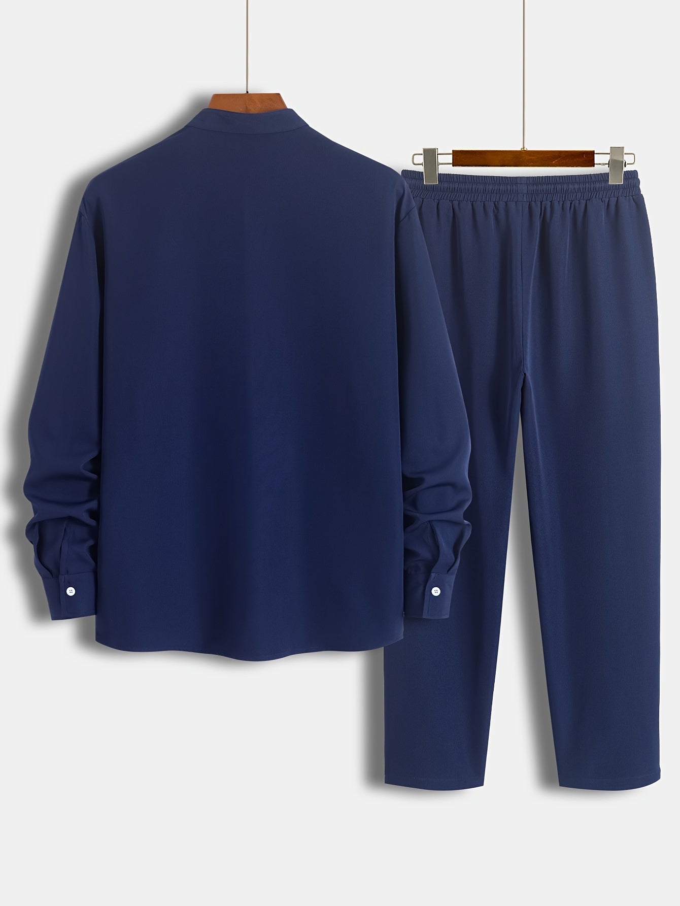 Herren Trainingsanzug Casual Luxury Bequem Polyester Sportanzug für Stil und Komfort-2