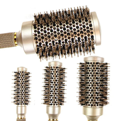 BlowOut Pro – Rundes Haarbürstenset mit ionischen Wildschweinborsten für Styling in Salonqualität 2