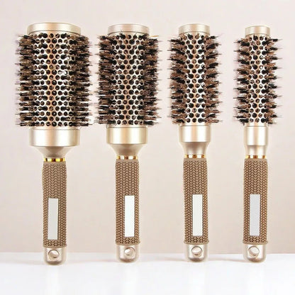 BlowOut Pro – Rundes Haarbürstenset mit ionischen Wildschweinborsten für Styling in Salonqualität 4