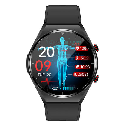 MediTrack | Smart Watch for Blood Sugar, Heart Rate & ECG Monitoring
