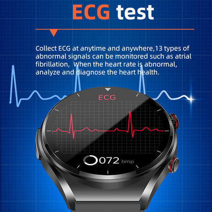 MediTrack | Smart Watch for Blood Sugar, Heart Rate & ECG Monitoring