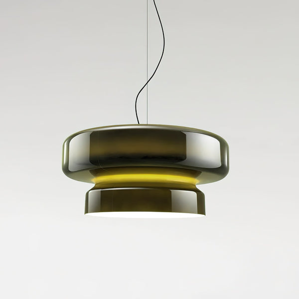 OpalCharme – Handmade hanging lamp made of glass with sophistication