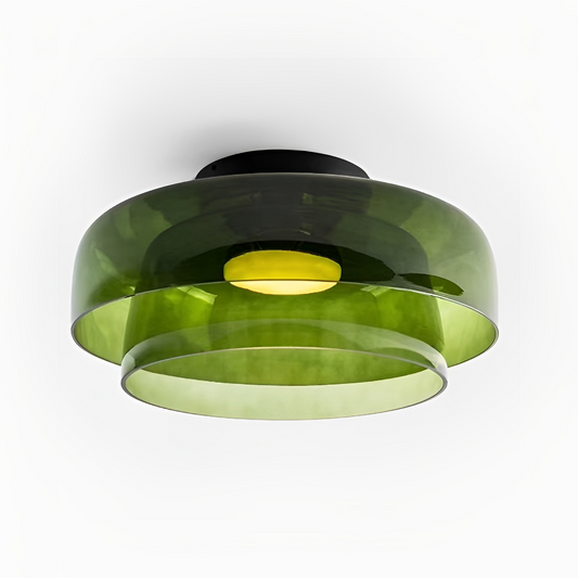 Brilora | Moderne skandinavische Bauhaus-Pendelleuchte mit Glasschichten 0